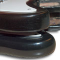 1963 Vox Bassmaster bass - (lack of) contoured body profile