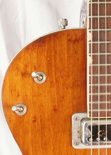 1965 Gretsch Tennessean 6119 guitar body / switch detail