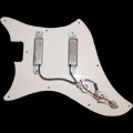 1965 Vox Bassmaster bass - compensating bridge detail