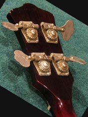 1968 Guild Starfire Bass - headstock reverse