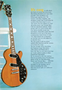 1971 Les Paul Low Impedance brochure page 3