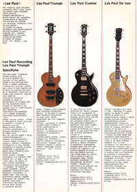 1971 Gibson guitar catalogue - Italian, Monzino - page 2