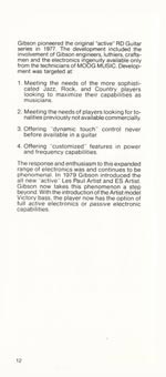1981 Gibson Victory bass owners manual page 12