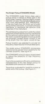 1981 Gibson Victory bass owners manual page 15