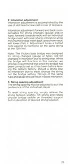 1981 Gibson Victory bass owners manual page 23