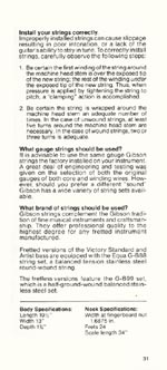 1981 Gibson Victory bass owners manual page 31