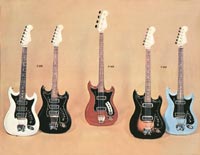 1966 Hagstrom guitar catalogue page 7