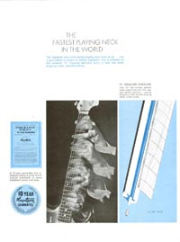 1968 Hagstrom guitar catalogue page 2
