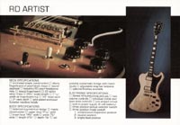 1978 Gibson RD guitar and bass catalogue page 3