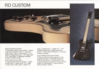 1978 Gibson RD guitar and bass catalogue page 4