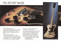 1978 Gibson RD guitar and bass catalogue page 6