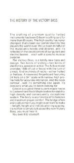 1981 Gibson Victory bass owners manual page 2