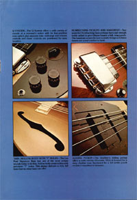 1975 Gibson bass catalogue page 3