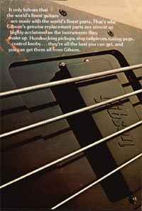 1975 Gibson bass catalogue page 6