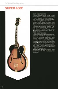 1980 Gibson guitar, bass and banjo catalogue - page 12
