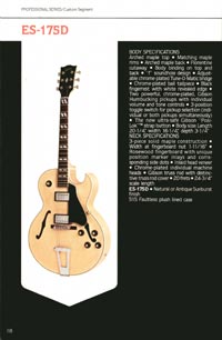 1980 Gibson guitar, bass and banjo catalogue - page 18