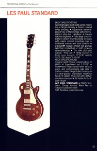 1980 Gibson guitar, bass and banjo catalogue - page 23