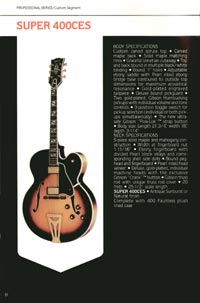 1980 Gibson guitar, bass and banjo catalogue - page 8