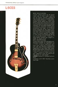 1980 Gibson guitar, bass and banjo catalogue - page 9