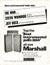Marshall Amplifiers - Beat Instrumental Polls 1966