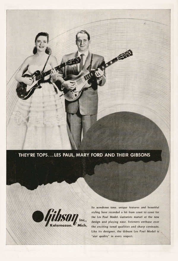 Gibson advertisement (1953) They