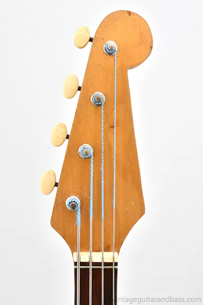 1960 Vox Bassmaster headstock front