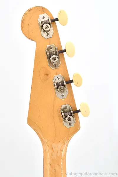 1960 Vox Bassmaster headstock reverse