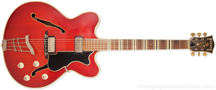 1962 Hofner Verithin - front view