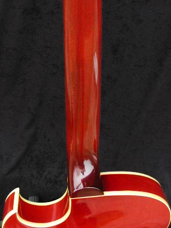 1962 Gibson ES-125TC heel detail
