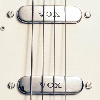 1963 Vox Bassmaster bass - pickup detail