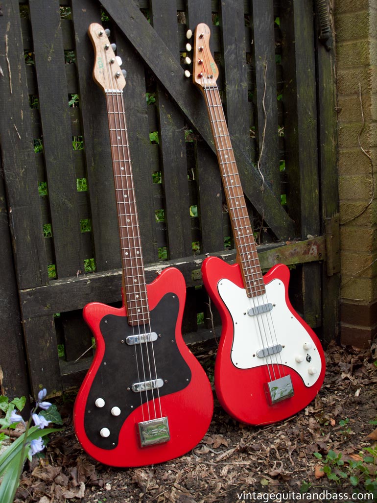 1963 and 1965 Vox Clubman basses - the \