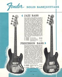 1964 Selmer Gibson and Fender guitar catalog page 15