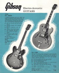 1964 Selmer Gibson and Fender guitar catalog page 3