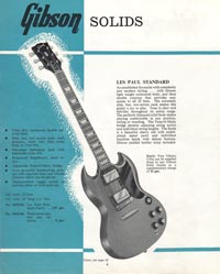 1964 Selmer Gibson and Fender guitar catalog page 4