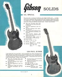 1964 Selmer Gibson and Fender guitar catalog page 5