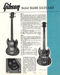 1964 Selmer Gibson and Fender guitar catalog page 6
