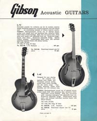 1964 Selmer Gibson and Fender guitar catalog page 7
