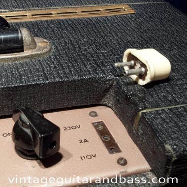 2 amp fuse on a 1964 Vox AC4 amp