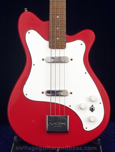 1965 Vox Clubman bass - body detail