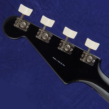 Vox Panther bass reverse headstock detail