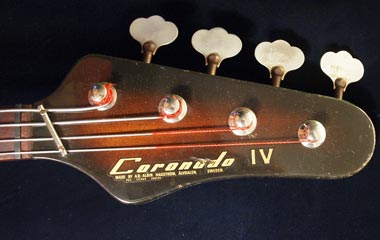 Hagstrom Coronado headstock