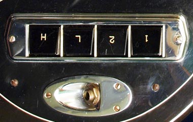 Hagstrom Coronado input and control switches