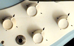Kalamazoo KG2 plastic control knobs