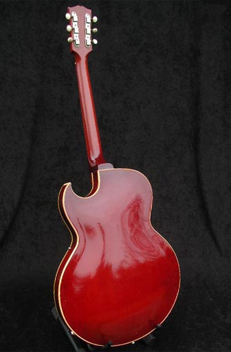 1966 Gibson ES-125 TC reverse view