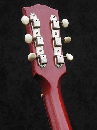 1966 Gibson ES-125 TC headstock rear