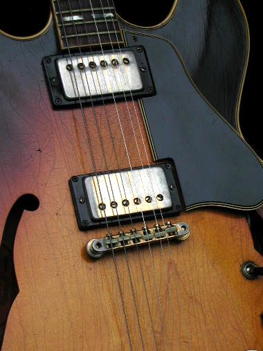 1967 Gibson ES-345 TD body detail