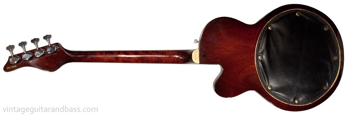 1968 Gretsch 6071 bass, reverse