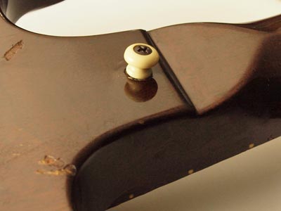 This heel design was used on all Gibson SG guitars and EB basses for a period between 1967-69