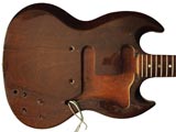 1969 Gibson Melody Maker D unloaded body detail