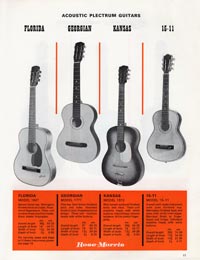 1970 Rose-Morris guitar catalog page 11